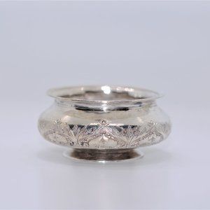 Antique Persian Silver Small Dish